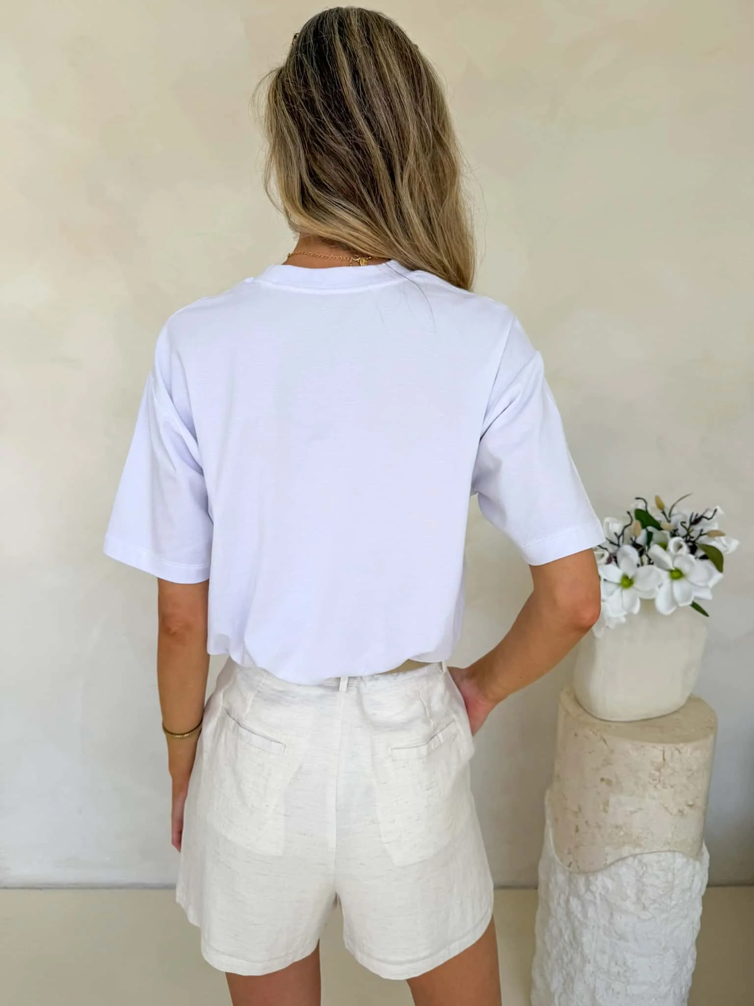 Basic Tee - White - Image 4