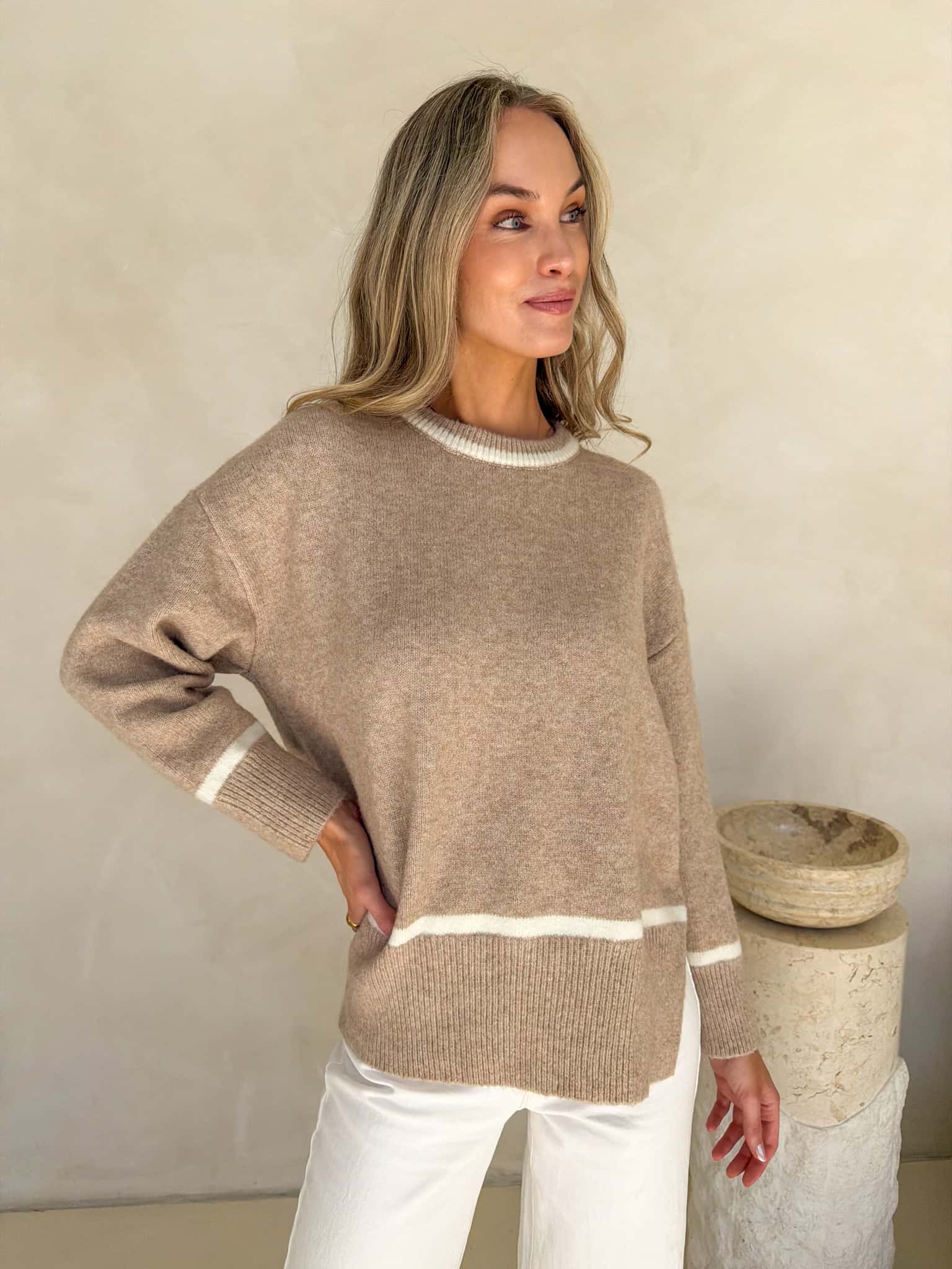 Mable Knit - Natural Marle - Image 5