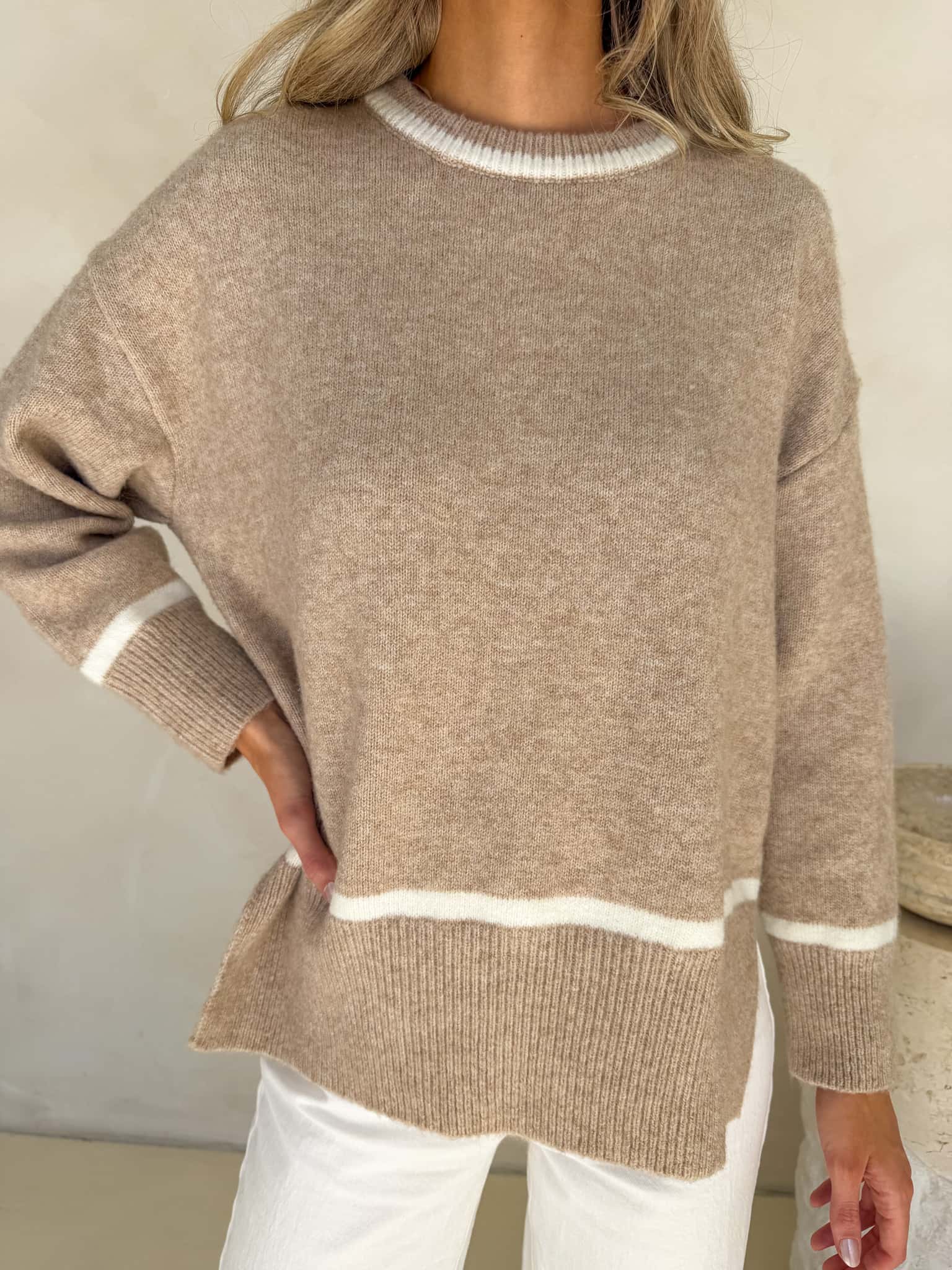 Mable Knit - Natural Marle - Image 8