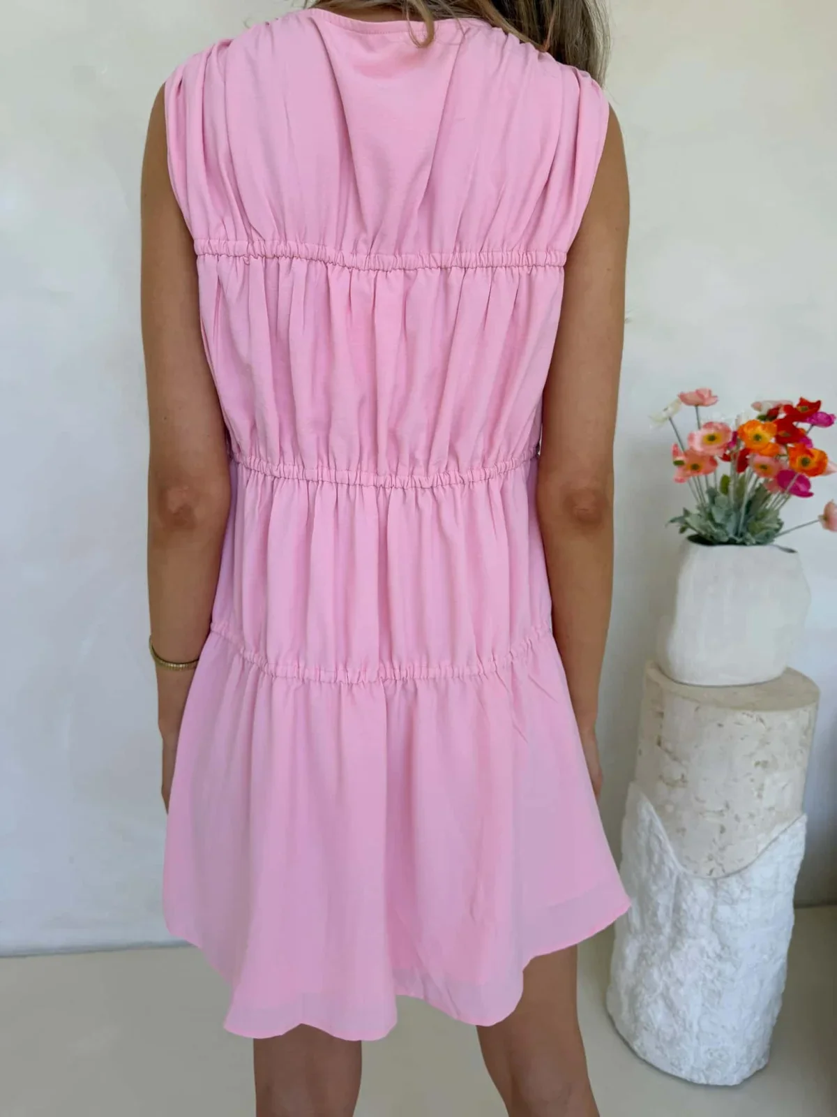 Mae Dress - Light Pink - Image 4