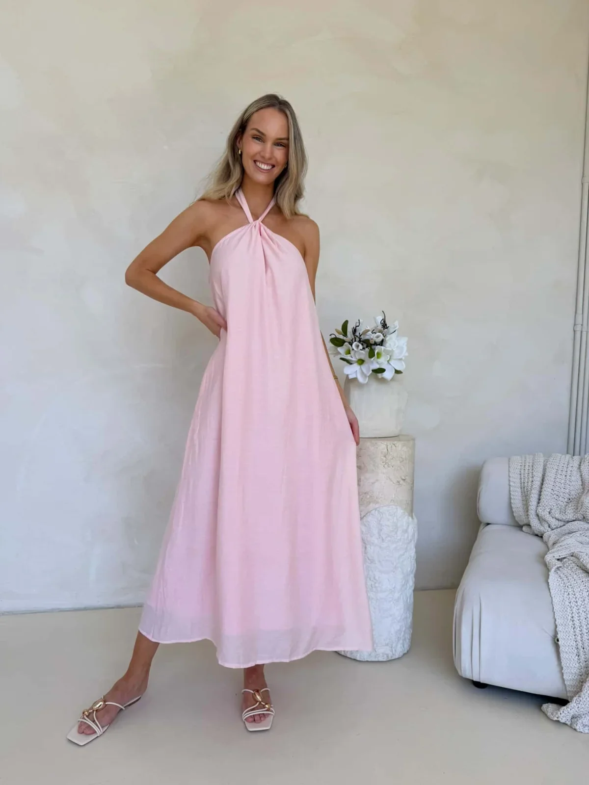 Willow Dress - Light Pink - Image 3