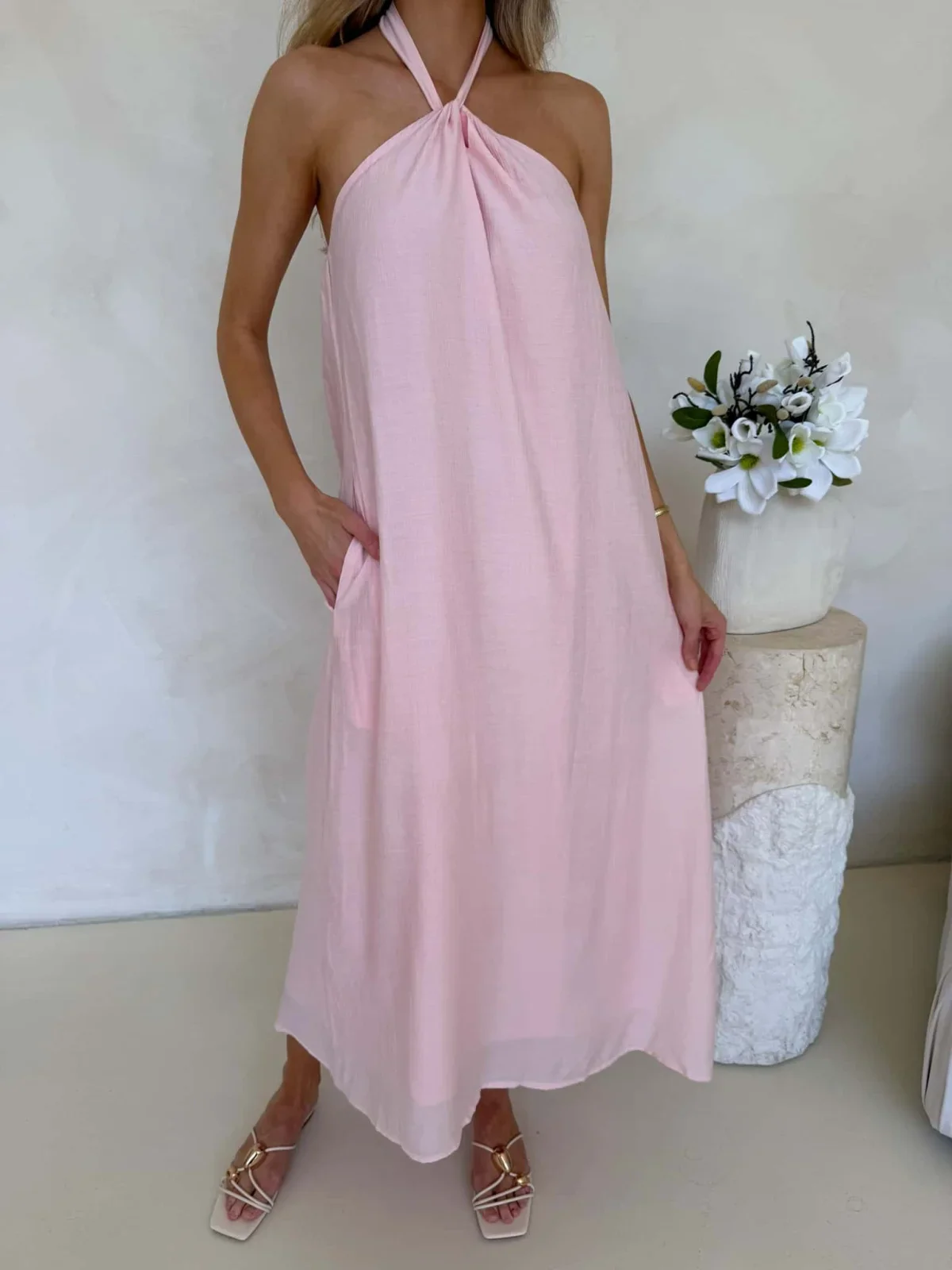 Willow Dress - Light Pink - Image 5