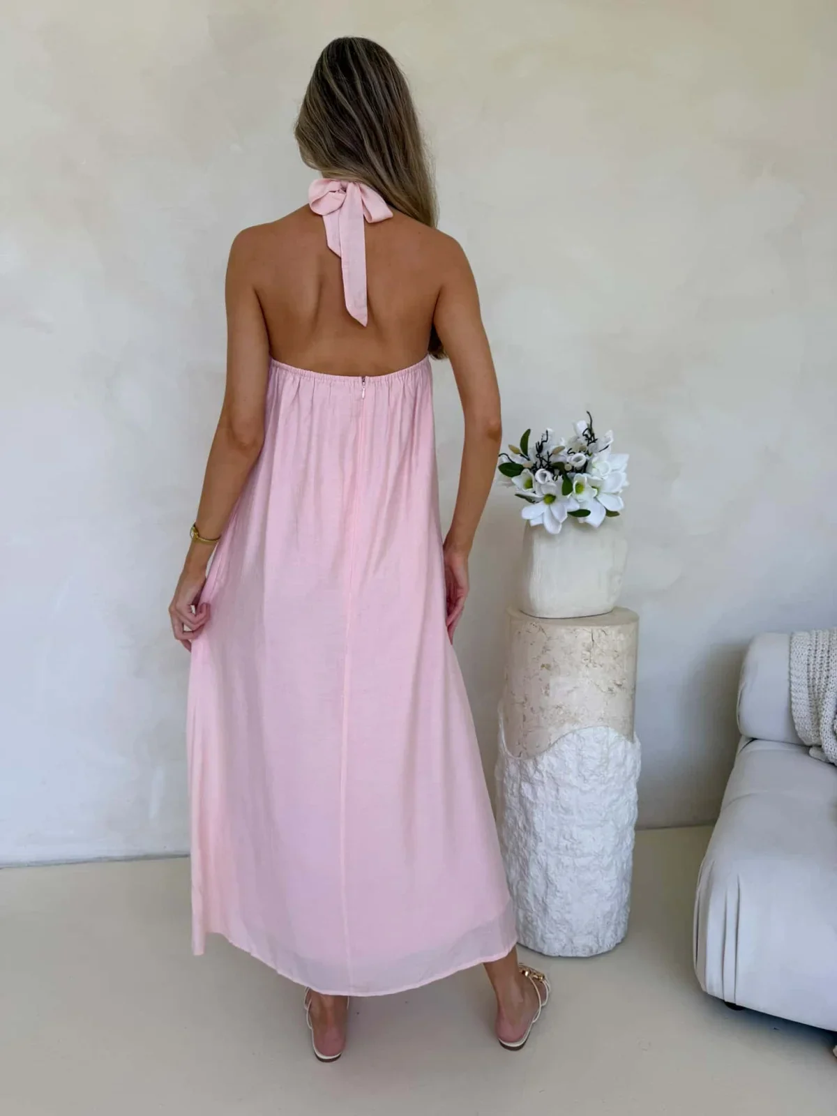Willow Dress - Light Pink - Image 6