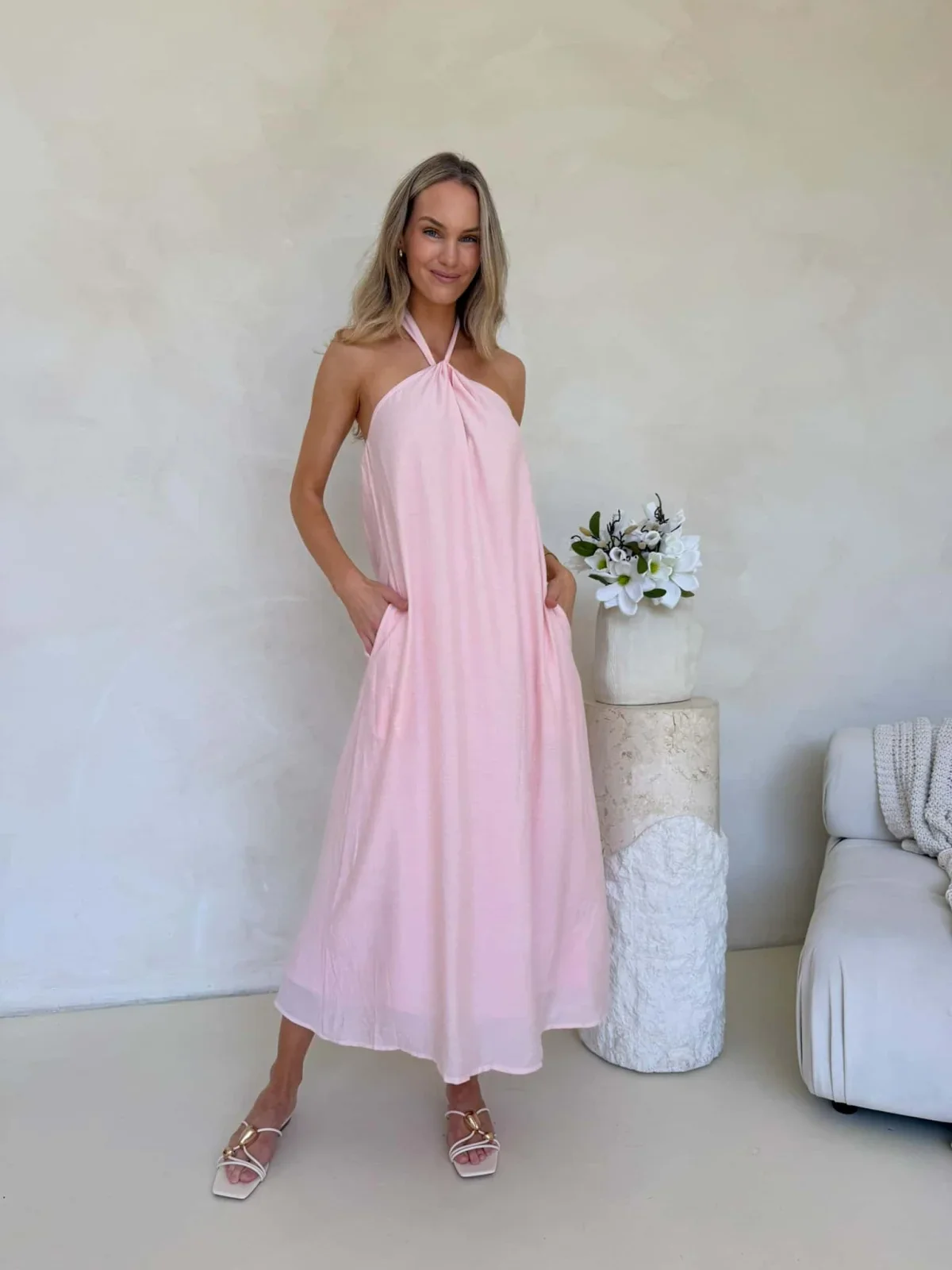Willow Dress - Light Pink - Image 7